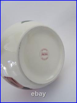 VIETRI Italy Christmas Old St Nick Round Body Pitcher