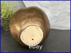 VINTAGE Ceramic Art Pottery Apple Sculpture Fruit Figurine