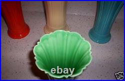 VINTAGE FIESTA 10 lt. Green vase