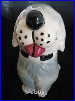 VINTAGE USA DAN The DOG Ceramic Pottery Cookie Treat Jar MCCOY Not-marked-ALPO