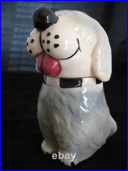 VINTAGE USA DAN The DOG Ceramic Pottery Cookie Treat Jar MCCOY Not-marked-ALPO