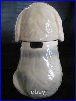 VINTAGE USA DAN The DOG Ceramic Pottery Cookie Treat Jar MCCOY Not-marked-ALPO