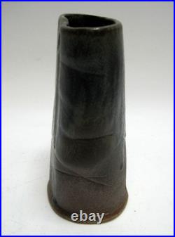VTG Studio Art Pottery Abstract Vase Lorene Spencer PNW Oregon Washington