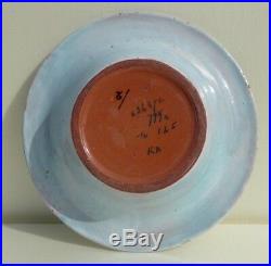 Vally wieselthier wiener werkstatte ceramic bowl signed art deco austria