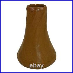 Van Briggle 1914 Vintage Arts And Crafts Pottery Brown Ceramic Flower Vase 660