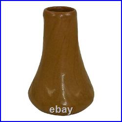 Van Briggle 1914 Vintage Arts And Crafts Pottery Brown Ceramic Flower Vase 660