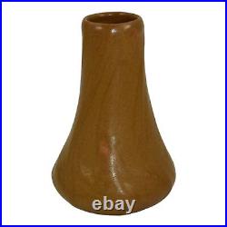 Van Briggle 1914 Vintage Arts And Crafts Pottery Brown Ceramic Flower Vase 660