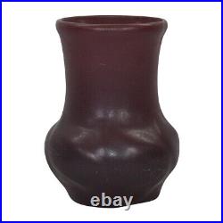 Van Briggle 1920 Vintage Antique Art Pottery Mulberry Leaves Ceramic Vase 730