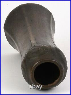 Van Briggle Copper Clad Over Ceramic 9 Tall Vase Shape Number 381