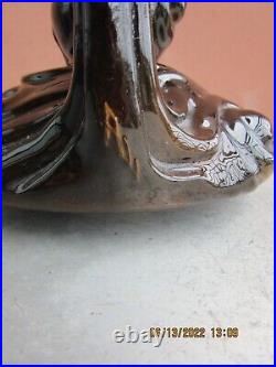 Vance Avon Pottery Standard Glaze 6 Orange Iris Vase Albert Haubrich