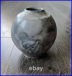 Vi Mayfield Ceramic Pot Vase 1960 Signed Studio Art Pottery California Vintage