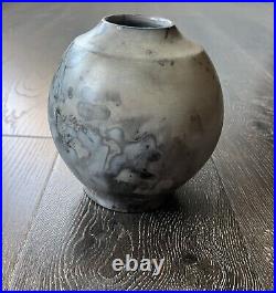 Vi Mayfield Ceramic Pot Vase 1960 Signed Studio Art Pottery California Vintage