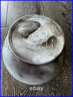 Vi Mayfield Ceramic Pot Vase 1960 Signed Studio Art Pottery California Vintage