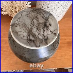 Vicente Garcia Vase Smoked Vessel Connecticut Studio Pottery Raku Ceramic Art