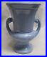 Vintage Abingdon 101 Classic Blue Double Handle Trophy-Style Vase