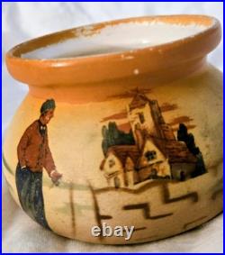 Vintage Art Pottery Ceramic 4 X 2.5