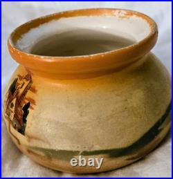 Vintage Art Pottery Ceramic 4 X 2.5
