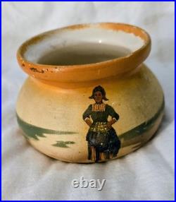 Vintage Art Pottery Ceramic 4 X 2.5