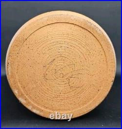 Vintage Brickworks Art Pottery Lidded Ceramic Container Anne Armstrong Canada