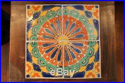 Vintage California Tile Table Pottery Walnut Catalina Taylor Arts & Crafts