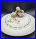 Vintage Ceramic Art Pottery Figural Blue Birds Robins Ashtray Long Beach Gresham