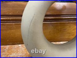 Vintage Circular Wine Decanter Mid Century Modern Retro Art Pottery Ceramic