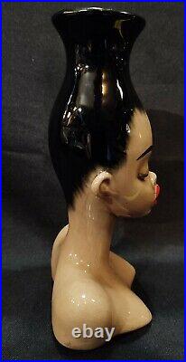 Vintage Dorothy Kindell Hawaiian Nude Signed Ceramic Vase California Pottery ART