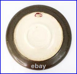 Vintage Eduardo Vega Ceramic Art Pottery Huge 15 Wall Plate MID Century