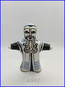 Vintage Handmade Ceramic Bernard Moss Mevagissey Studio Art Pottery The Rabbi