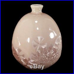 Vintage Herbert Sanders California Studio Art Pottery Weed Pot Vase Crystalline