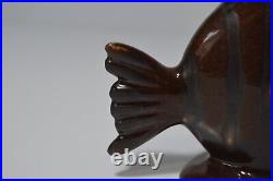 Vintage Howard Pierce Multi-Color Angelfish Set Porcelain Ceramic Art Pottery CA