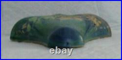 Vintage Htf Roseville Pottery Green Baneda Wall Pocket 1269-8 Near Mint Label