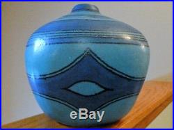 Vintage Mid-Century Modern Glidden Fong Chow Gulfstream Art Pottery Vase