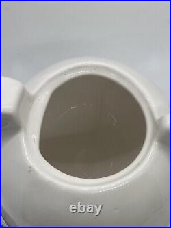 Vintage Modernist 1980's Bauhaus Design Black&white Art Pottery Ceramic Teapot