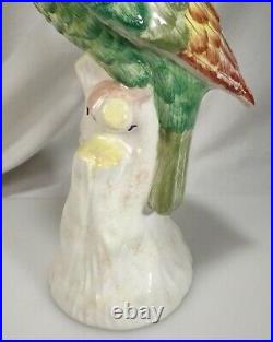 Vintage Mottahedeh Exotic Bird Cockatiel 16 Italian Ceramic Figure 58474