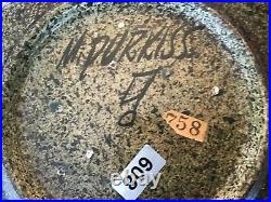 Vintage Myrton Purkiss Ceramic Plate, Studio Pottery, Signed