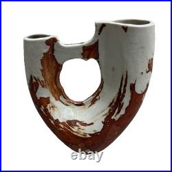 Vintage Native American Wedding Vase Catawba Indian Pottery Ceramic Art Glazed Vintage Native American Wedding Vase Catawba Indian Pottery Ceramic Art Glazed