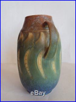 Vintage Original Roseville Art Pottery Falline Vase. Beautiful