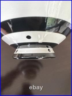 Vintage Patrick L. Dougherty Signed Pottery Ceramic Art Face Bowl, Handpainted