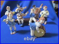 Vintage Potterymadison Ceramic Arts Studio Childrens Orchestra And Musical Trio