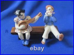 Vintage Potterymadison Ceramic Arts Studio Childrens Orchestra And Musical Trio