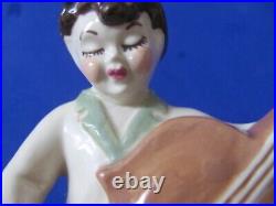 Vintage Potterymadison Ceramic Arts Studio Childrens Orchestra And Musical Trio