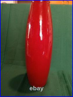 Vintage Red Amano signed and numbered Vase