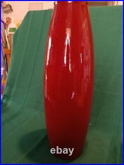 Vintage Red Amano signed and numbered Vase