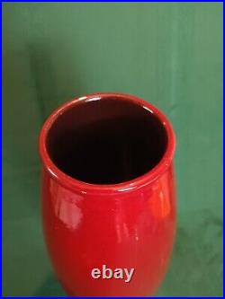 Vintage Red Amano signed and numbered Vase