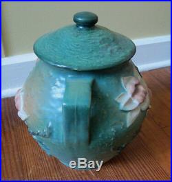 Vintage Roseville Art Pottery Magnolia 2-8 Cookie Jar