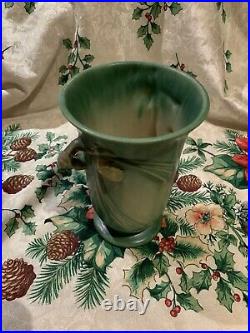 Vintage Roseville Art Pottery PINECONE Green Vase #838 6 Pine Cone Mint
