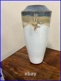 Vintage Signed Ceramic Studio Art Pottery Vase