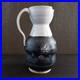 Vintage Signed OOAK Quirky Patterned Large Folk Art Pottery Ceramic Pitcher Jug