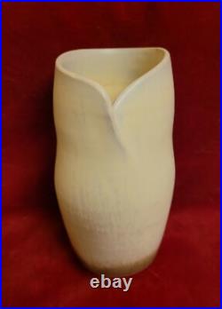 Vintage Studio Art Pottery Ceramic Handmade Vase Signed